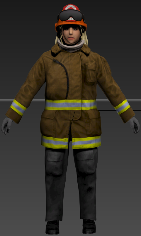 Beverly Design Interior and Exterior Services for SA:MP Female Fire Department Skin